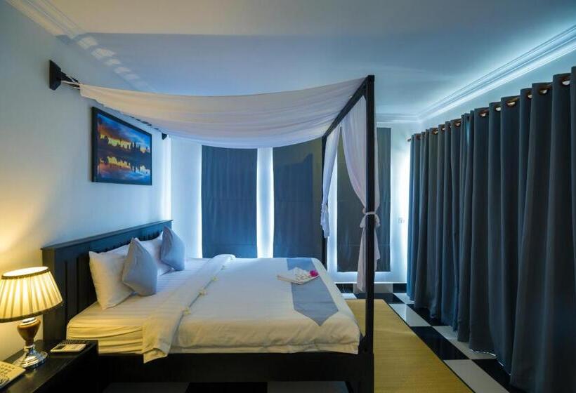 اتاق لوکس با چشم‌انداز شهر, Rithy Rine Angkor Residence