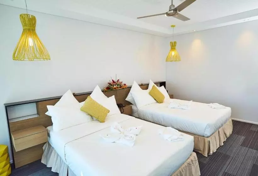 اتاق لوکس با چشم‌انداز دریا, Taumeasina Island Resort