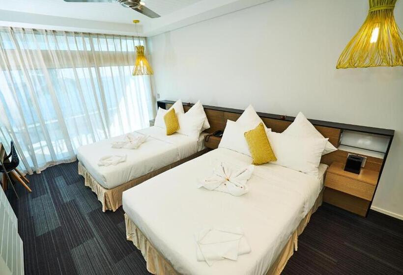 オーシャンビューデラックスルーム, Taumeasina Island Resort