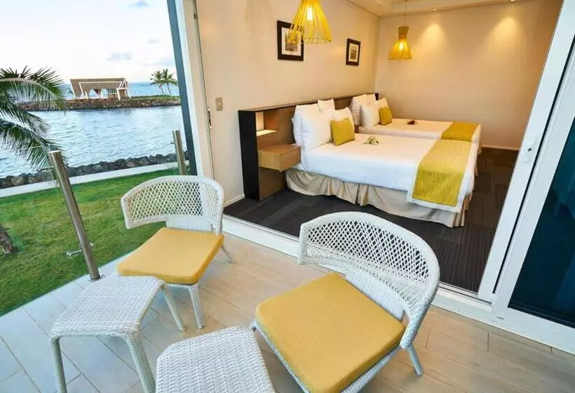 اتاق لوکس با چشم‌انداز دریا, Taumeasina Island Resort