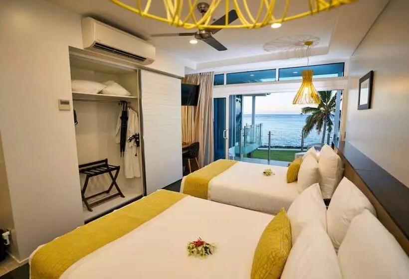 اتاق استاندارد با چشم‌انداز دریا, Taumeasina Island Resort