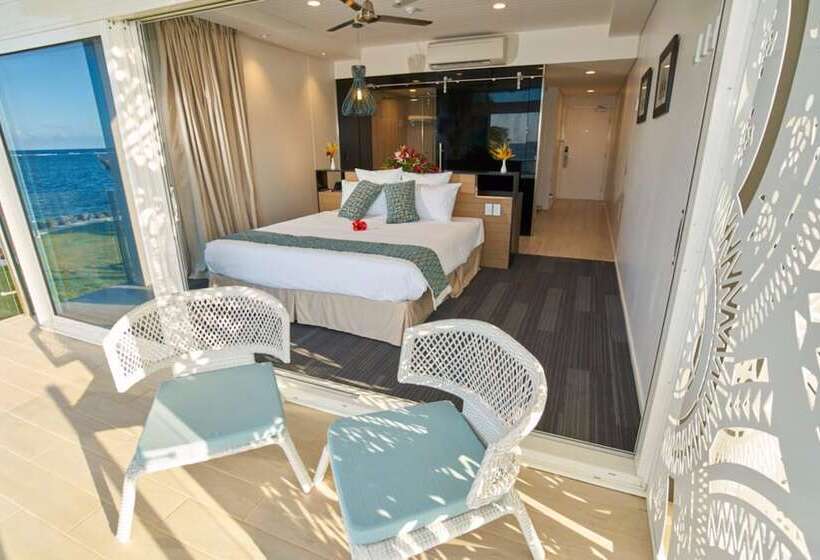 オーシャンビューデラックスルーム, Taumeasina Island Resort