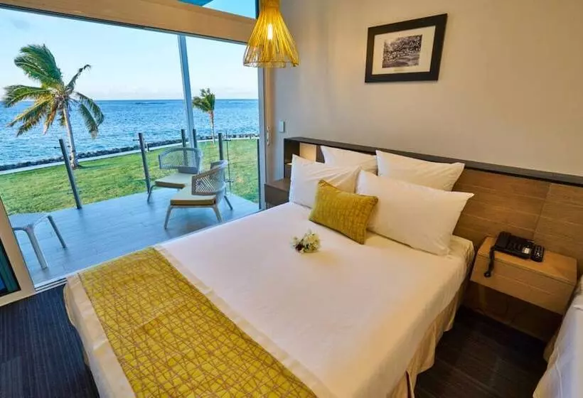 اتاق لوکس با چشم‌انداز دریا, Taumeasina Island Resort