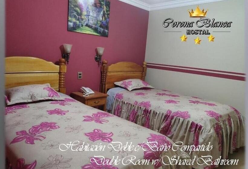 اتاق استاندارد با سرویس بهداشتی مشترک, Hostal Corona Blanca