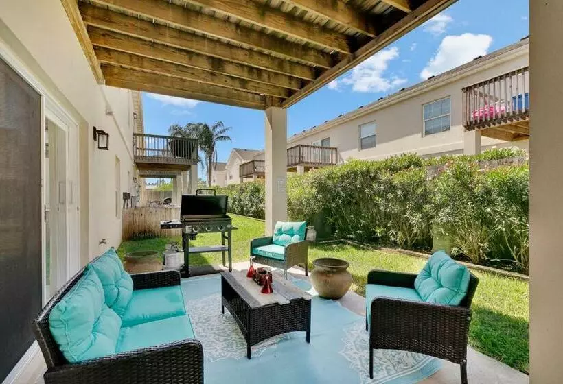 庭の見える１ベッドルームアパートメント, Rain Dancer By South Padre Condo Rentals