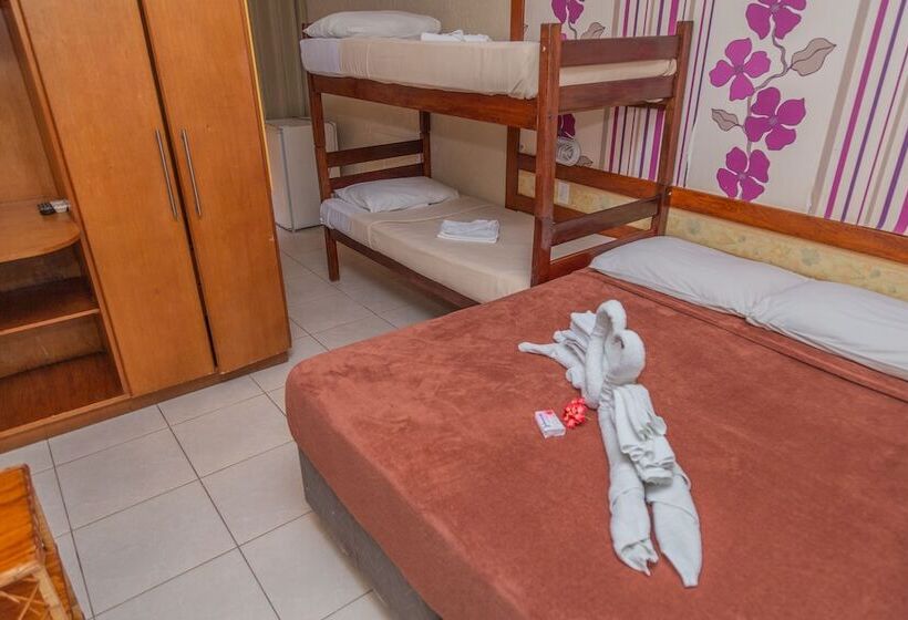 4인용 스탠다드 룸, Pousada Ondas Do Forte