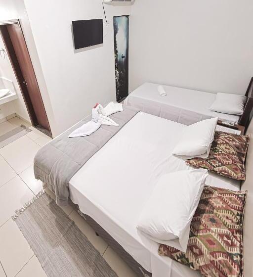 غرفة قياسية ثلاثية, Pousada Bonito Cama E Cafe