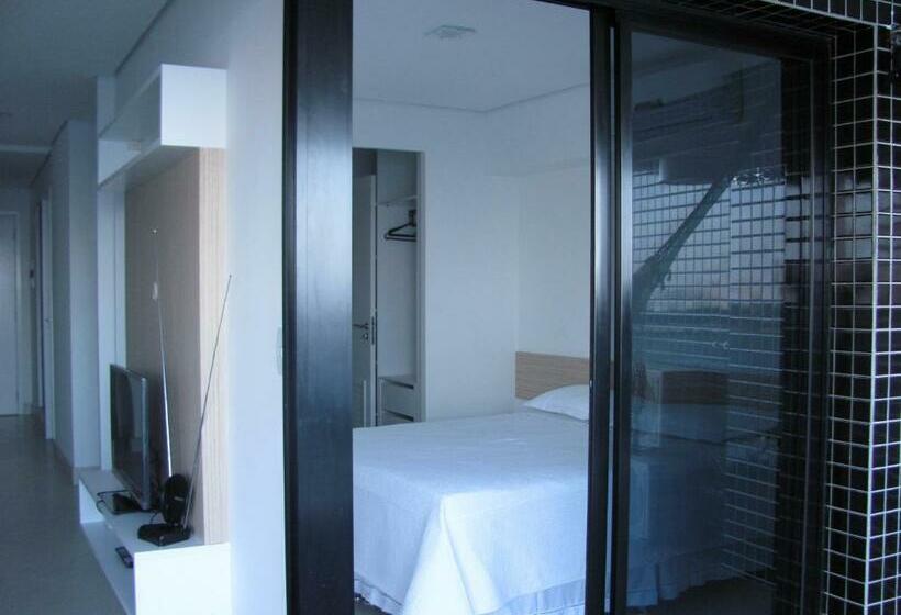 آپارتمان 2 خوابه با چشم‌انداز دریا, Fortaleza Vip Experience