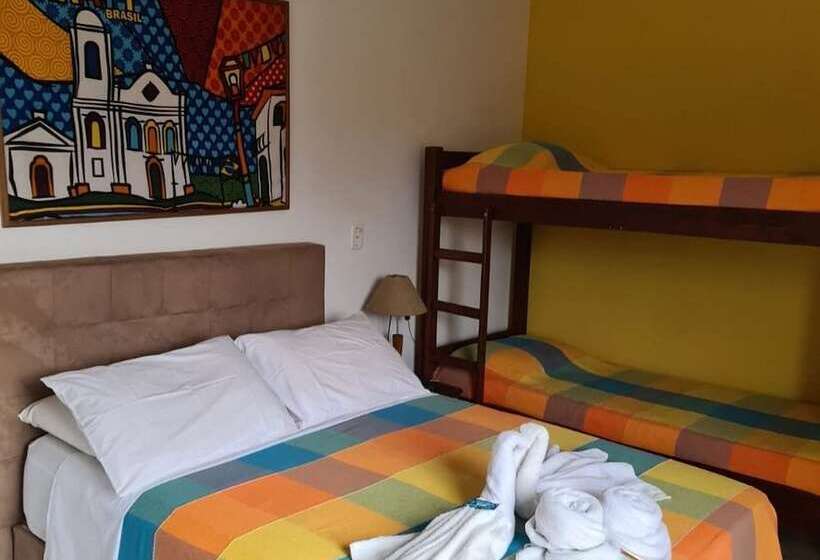 四人标准间, Pousada Alecrim Dourado