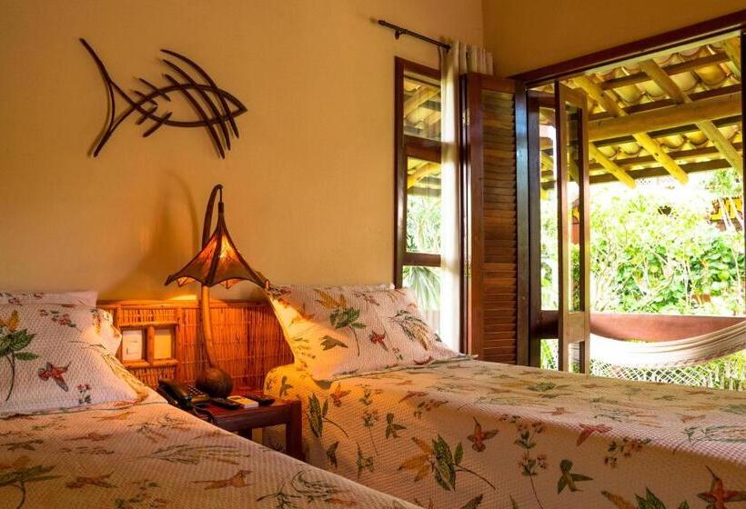 חדר לארבעה סטנדרטי עם נוף לגינה, Pousada Barrabella