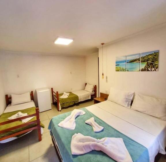 Quarto Quádruplo Estandar, Pousada Encanto Dos Anjos