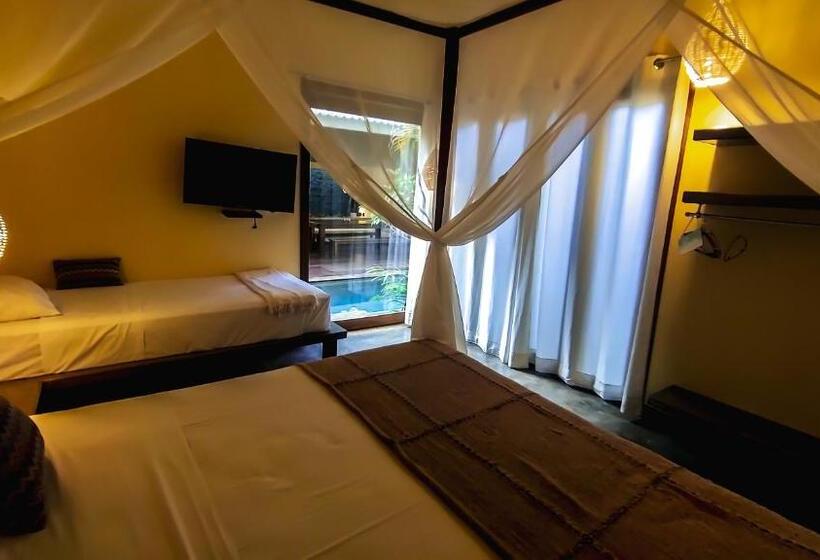 别墅: 1间卧室带游泳池, Recanto De Sophie