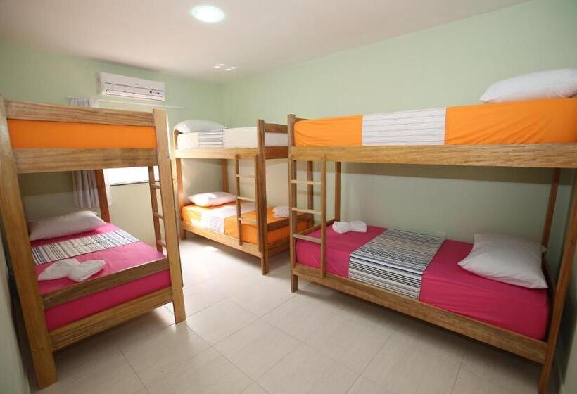 共用房间的床, Anauê Pousada E Hostel