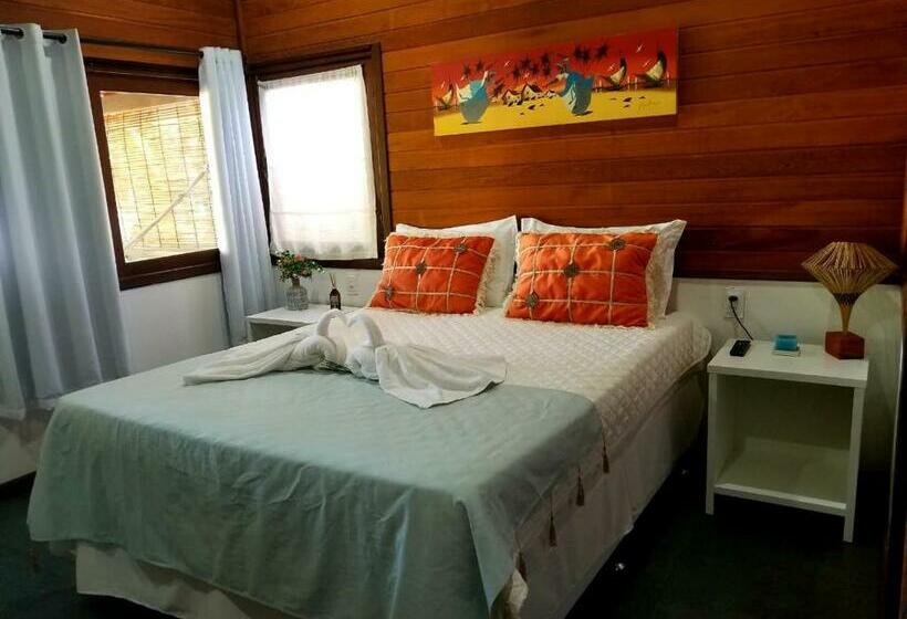 اتاق استاندارد با بالکن و چشمانداز دریا, Pousada Boutique Recanto Do Encanto Gamboa Morro De São Paulo