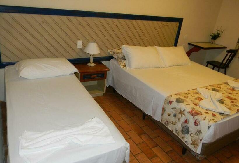 Номер Стандарт Трехместный, Pousada Recanto Da Prainha