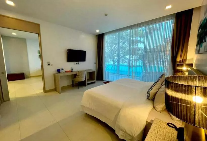 آپارتمان 1 خوابه با چشم‌انداز دریا, Beach Walk Boutique Resort