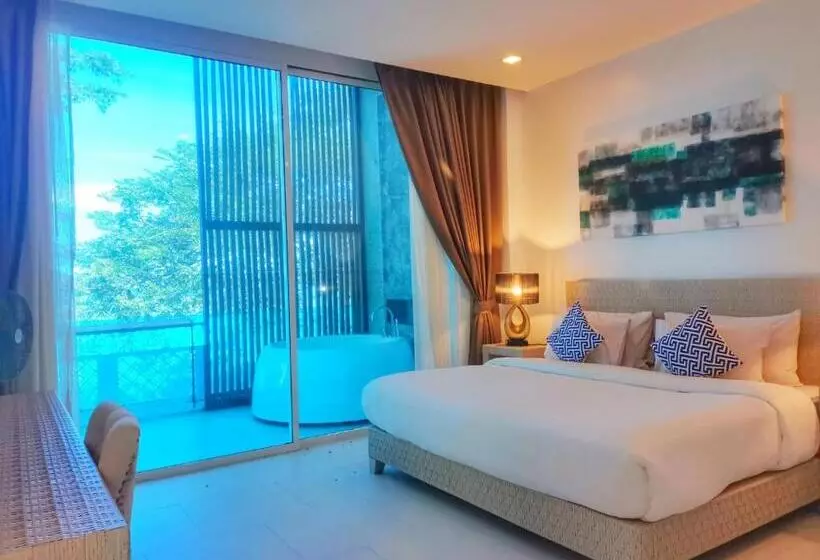 آپارتمان 1 خوابه با چشم‌انداز دریا, Beach Walk Boutique Resort