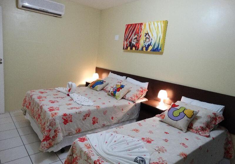 标准三人间, Pousada Recanto Dos Corais