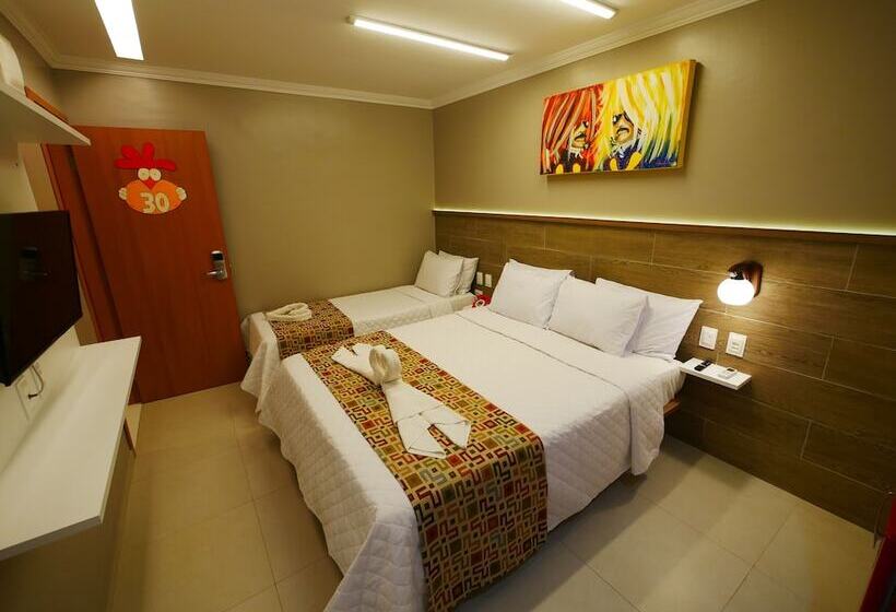 标准三人间, Pousada Recanto Dos Corais