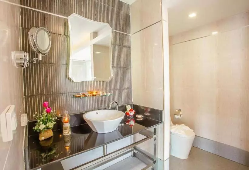 Villa 1 Makuuhuone Puutarhanäkymä, Saint Tropez Beach