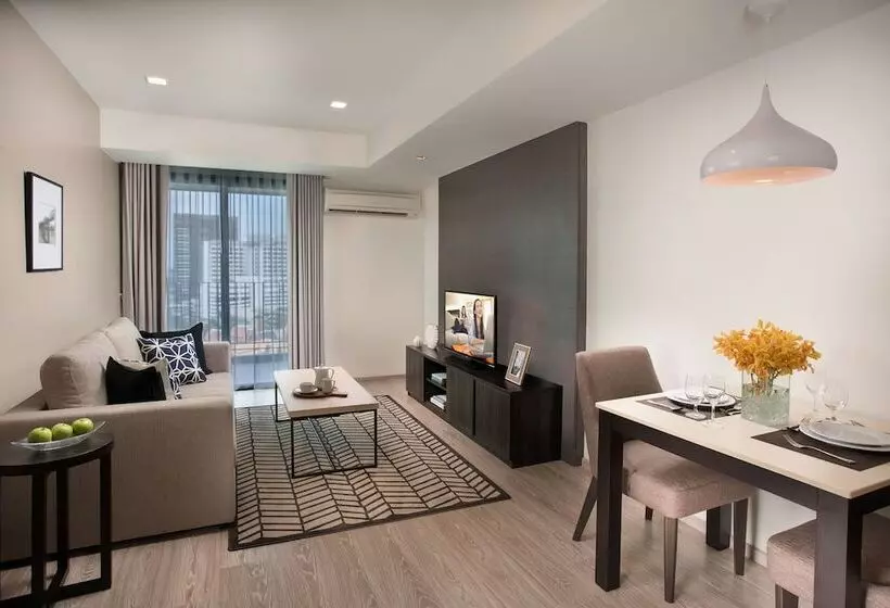 آپارتمان پریمیوم 1 خوابه, Somerset Ekamai Bangkok