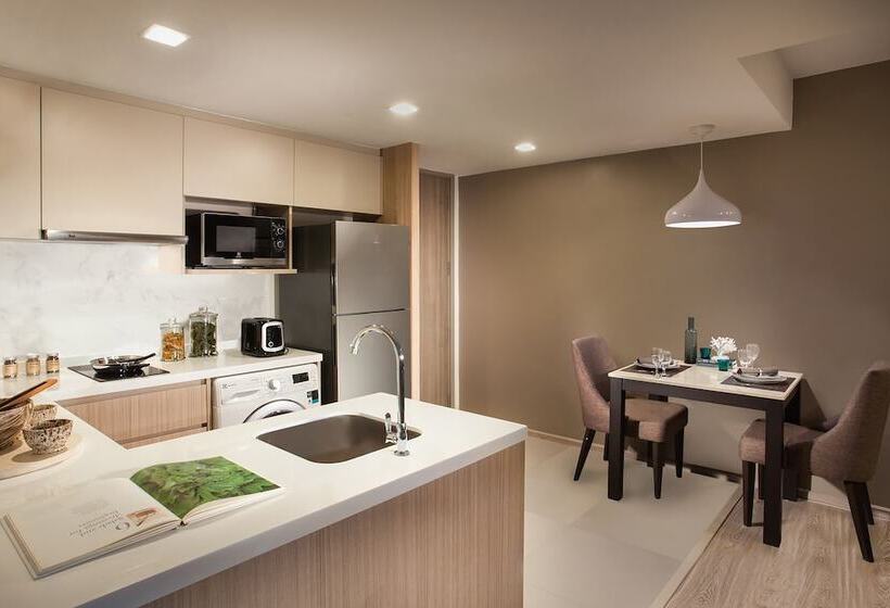 １ベッドルームプレミアムアパートメント, Somerset Ekamai Bangkok