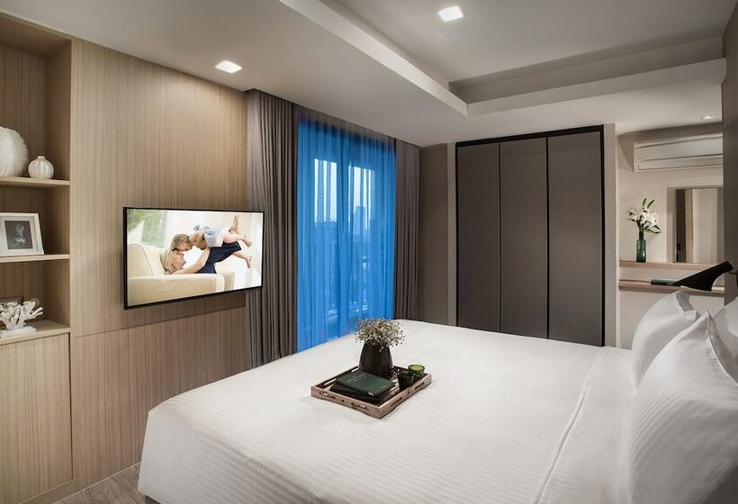 ２ベッドルームのエクゼクティブアパートメント, Somerset Ekamai Bangkok