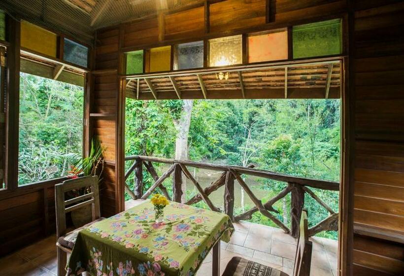 غرفة قياسية مزوَّدة بشُرفة, Art S Riverview Lodge