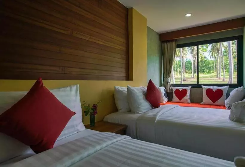 Superior-huone Puutarhanäkymä, Koh Kood Paradise Beach