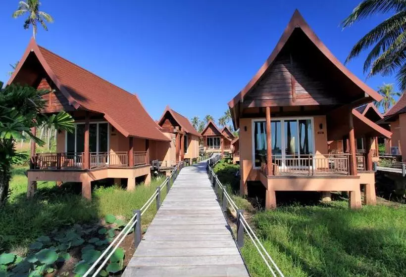 Villa 1 Makuuhuone, Koh Kood Paradise Beach
