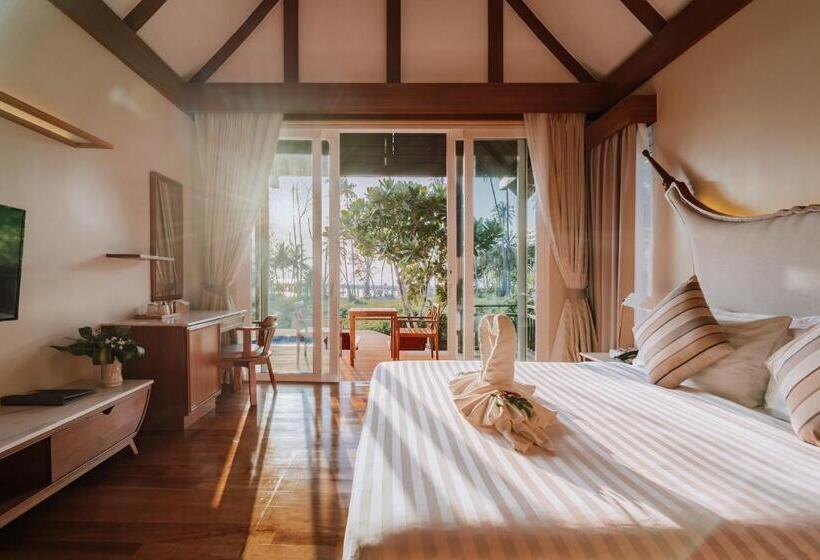 Вилла с 1 спальней и бассейном, Koh Kood Paradise Beach