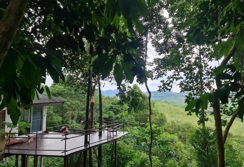 اتاق استاندارد با چشمانداز کوهستان, Chestnut Hill Eco Resort Had Yai