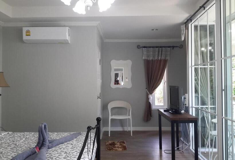 غرفة ديلوكس مزودة بشرفة, Sky Cottage