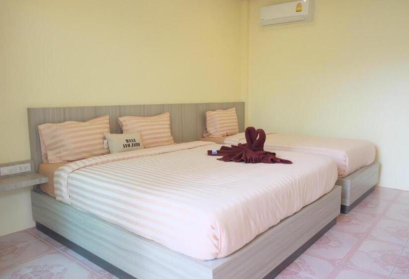 Трехместный Номер Стандарт Вид на Сад, Chokdee Resort