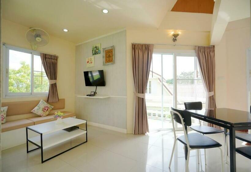 غرفة ديلوكس عائلية, Phukaew Resort & Adventure Park