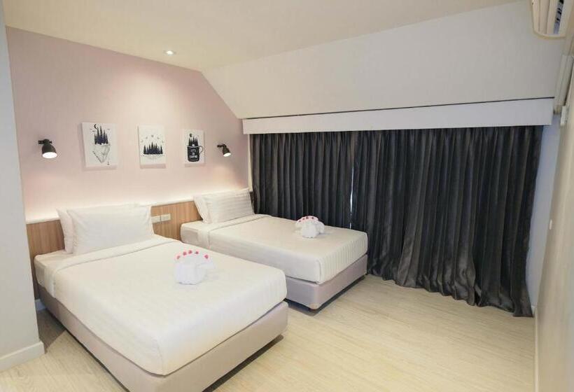 غرفة عائلية, Phukaew Resort & Adventure Park