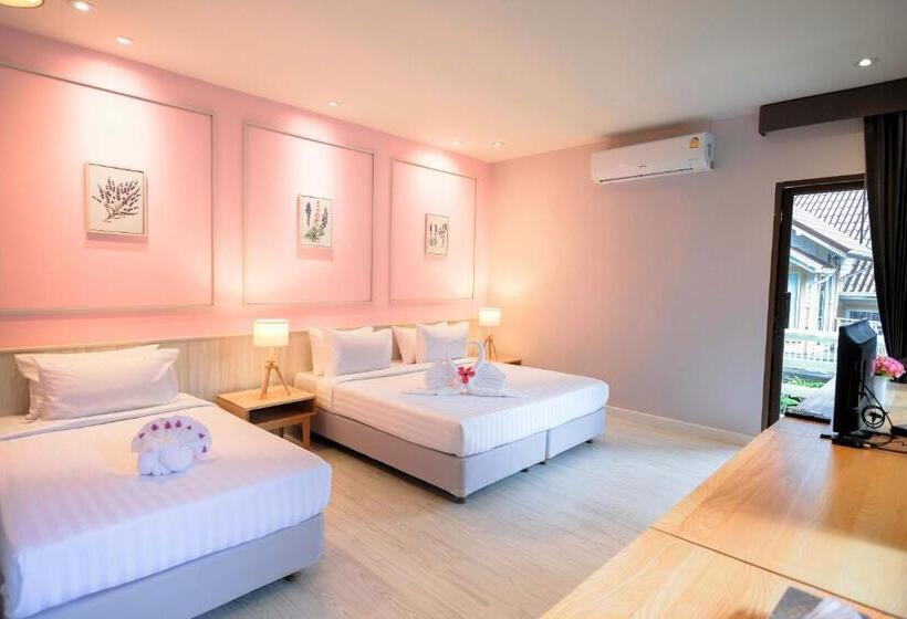 غرفة عائلية, Phukaew Resort & Adventure Park