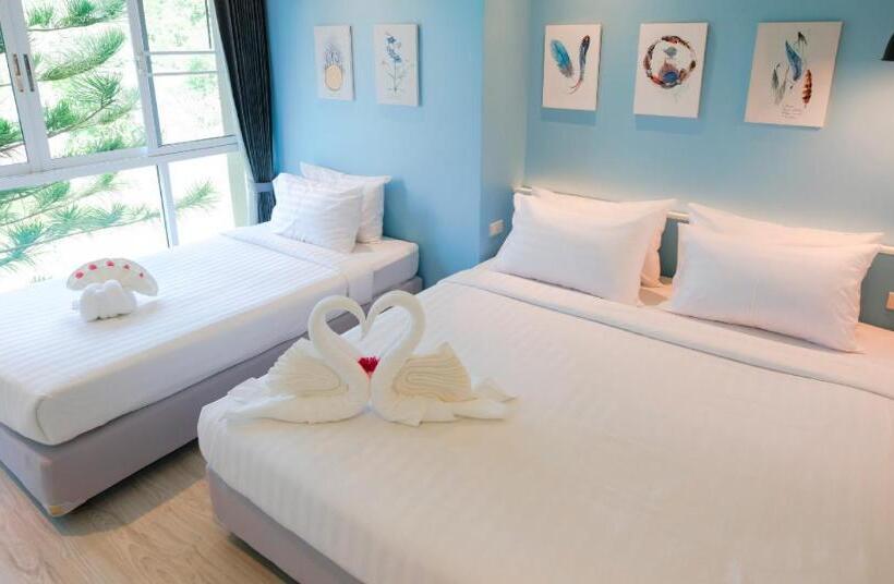 غرفة عائلية, Phukaew Resort & Adventure Park