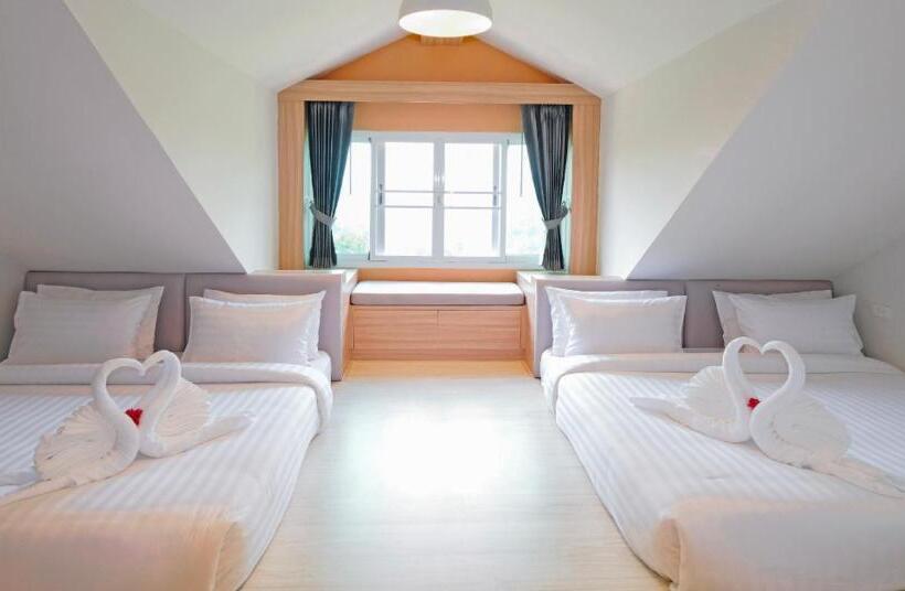 غرفة عائلية, Phukaew Resort & Adventure Park