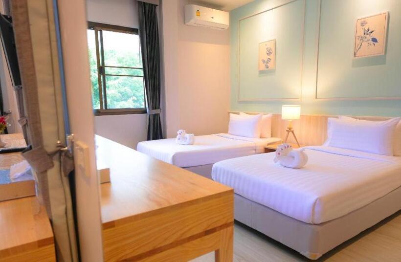 غرفة عائلية, Phukaew Resort & Adventure Park