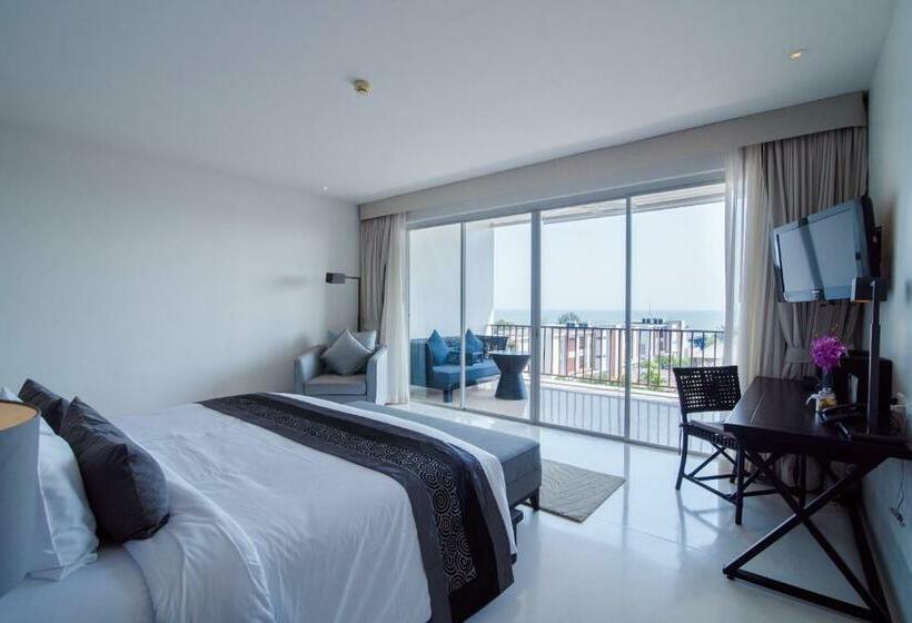 غرفة ديلوكس مطلّة علي البحر, The Palayana Hua Hin