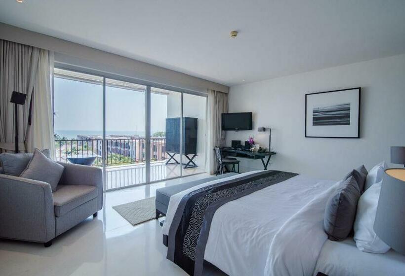 غرفة ديلوكس مطلّة علي البحر, The Palayana Hua Hin