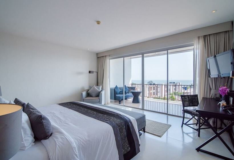 غرفة ديلوكس مطلّة علي البحر, The Palayana Hua Hin