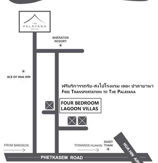 فيلا 4 غرف نوم, The Palayana Hua Hin