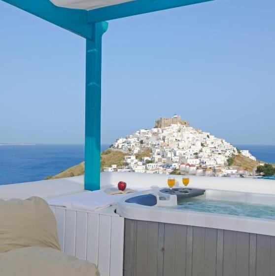 带按摩浴盆的套房, Astypalaia Hotel Palace