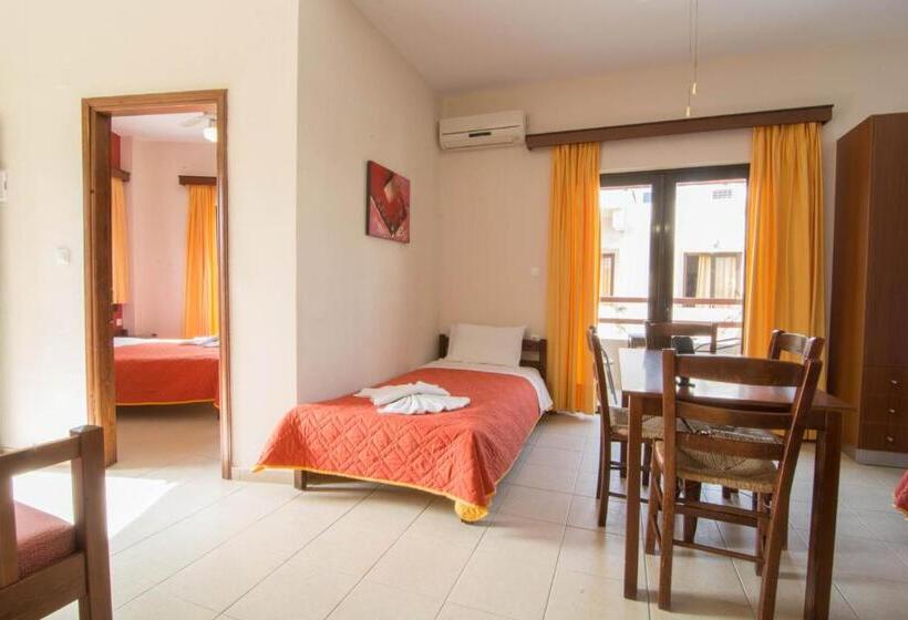 דירה בת חדר שינה 1 עם מרפסת, Lito Apartments Paleochora