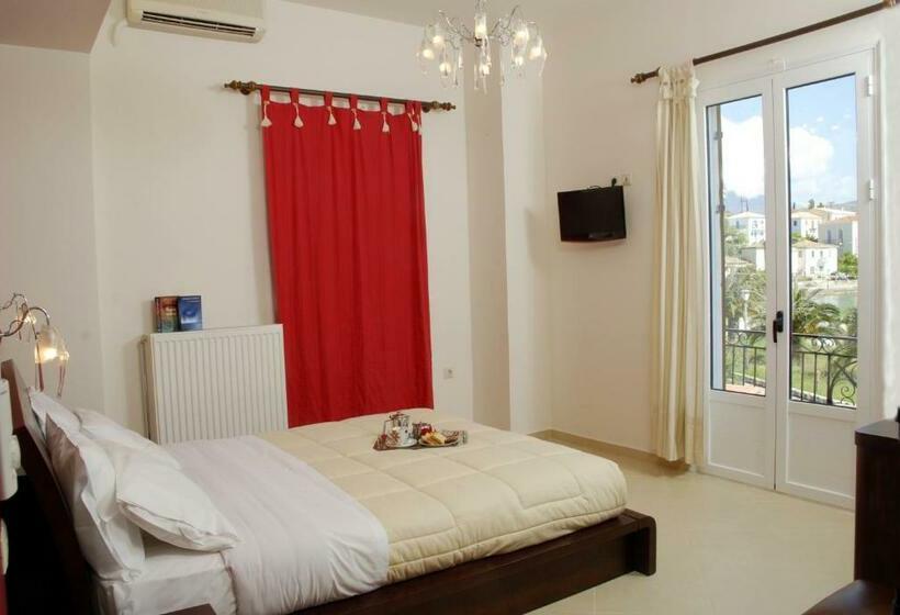 اتاق استاندارد با چشم‌انداز دریا, Pension Hirolakas