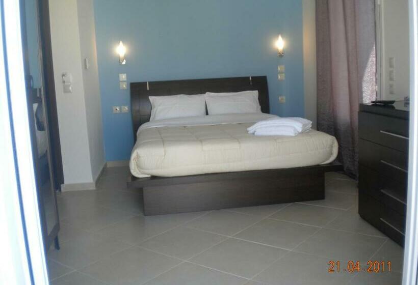 اتاق استاندارد با چشم‌انداز دریا, Pension Hirolakas