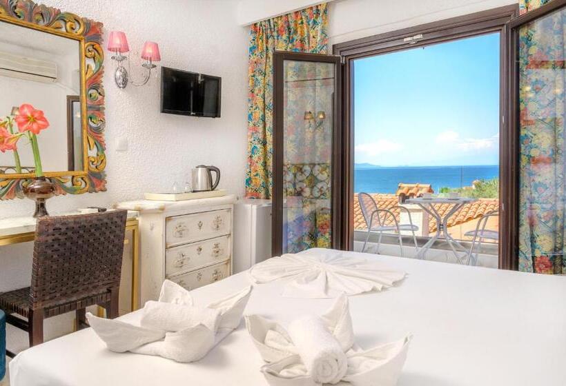 Triple Room Sea View, Leandros