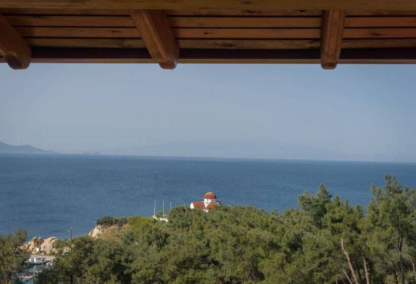 غرفة قياسية مطلّة علي البحر, Leandros